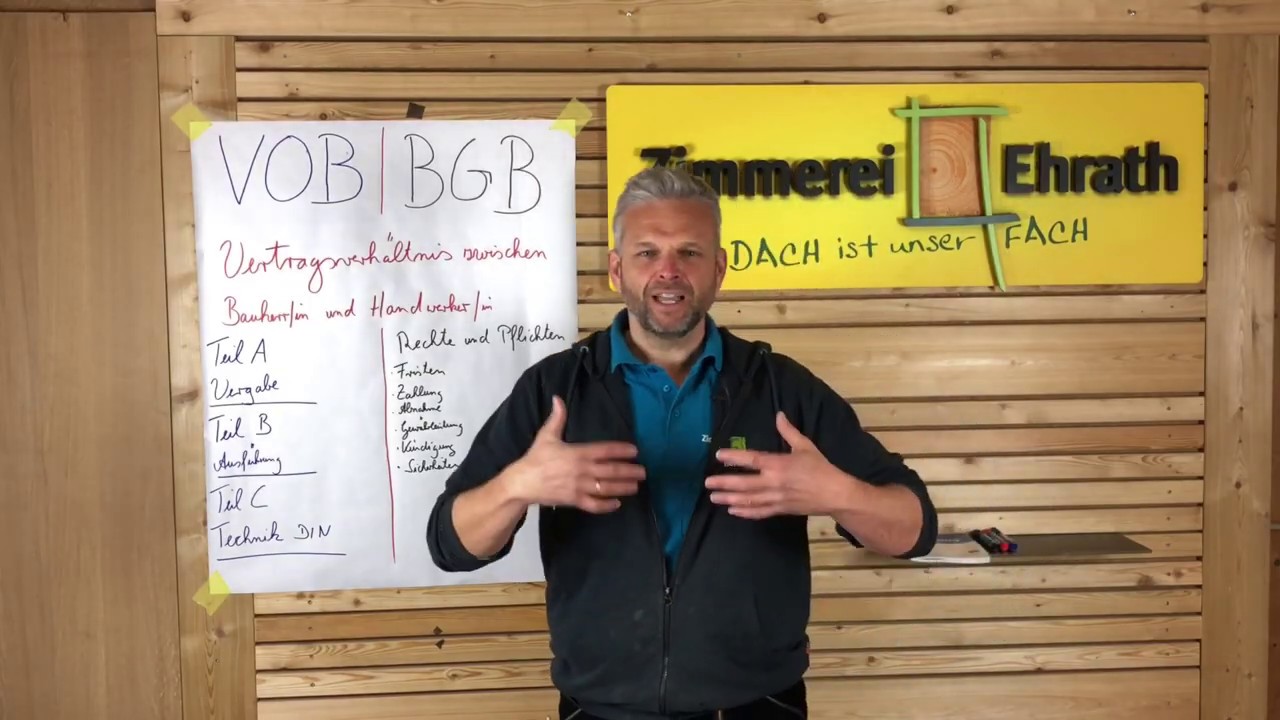 VOB -  Vergabeordnung für Bauleistungen