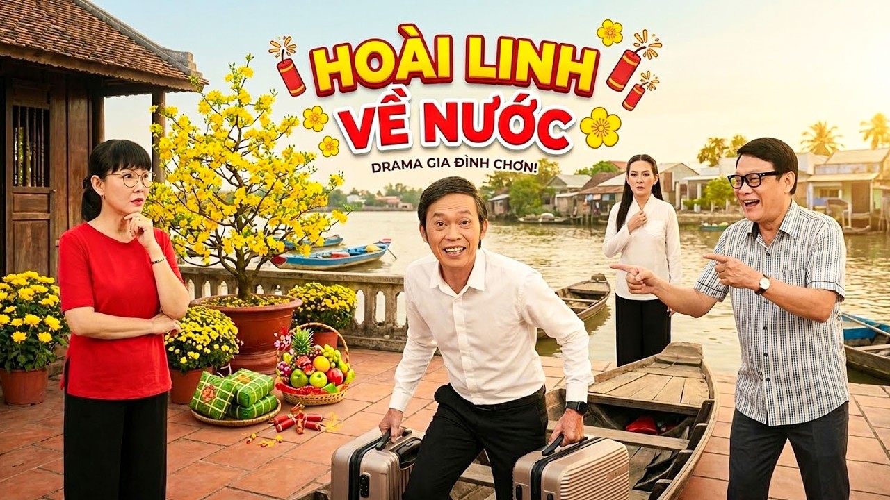 Phim Hài Hoài Linh 2026 | HOÀI LINH VỀ NƯỚC | Phim Hài Tết Việt Nam | Phim Hài Truyền Hình Việt Nam