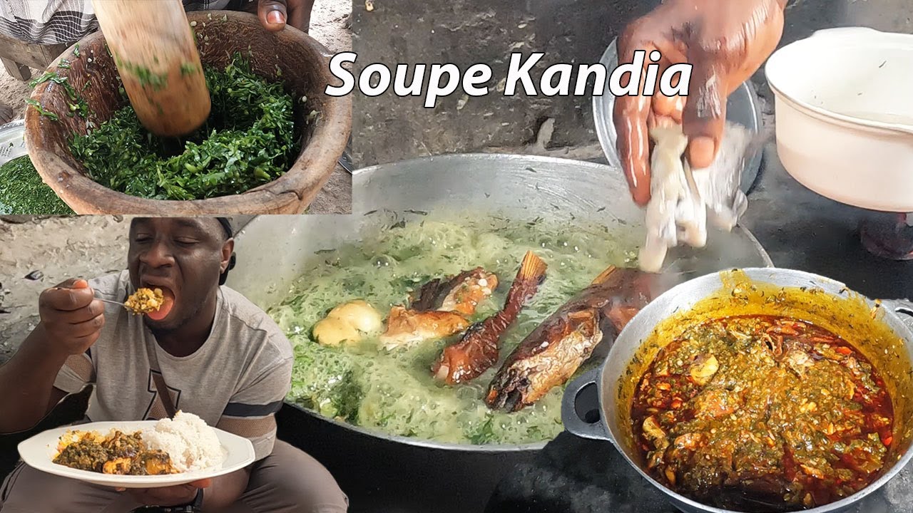 This Gambian OKRO Soup, SOUPE KANDIA is UNIQUE !! How to Cook Traditional Okra soup in West Africa.