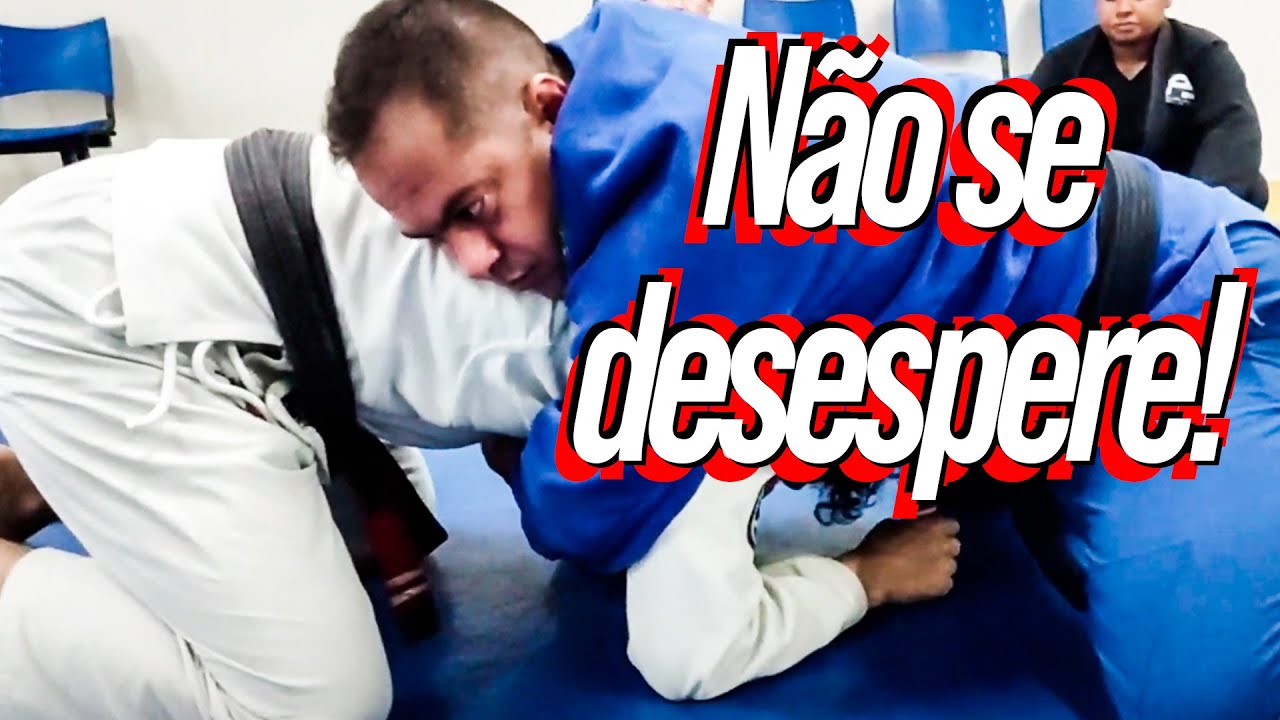 Saída de 4 Apoio abraçado pelas costas. NÃO SE DESESPERE!