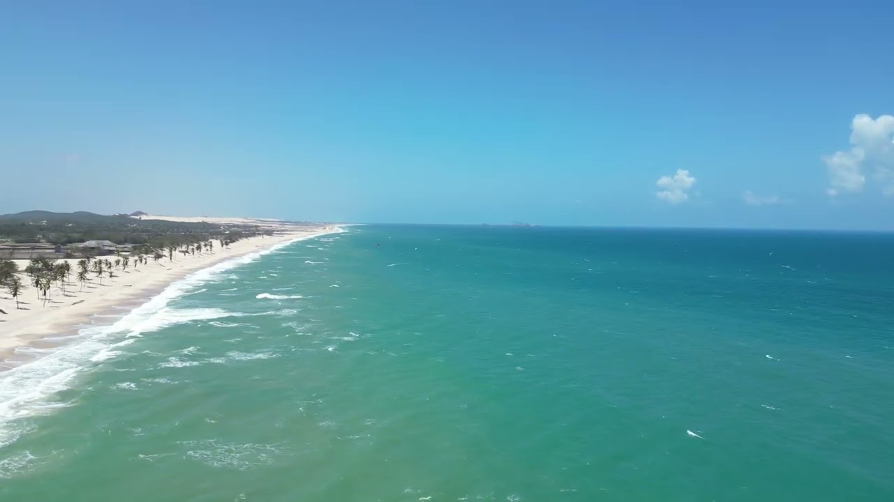 Praia de Cumbuco - Caucaia - CE - Vila Galé Cumbuco Resort - Filmagem aérea -  Drone