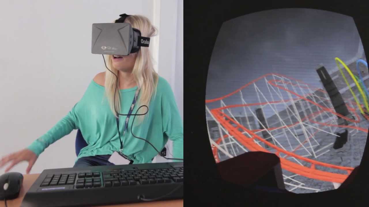 The general public tries out the Oculus Rift virtual rollercoaster