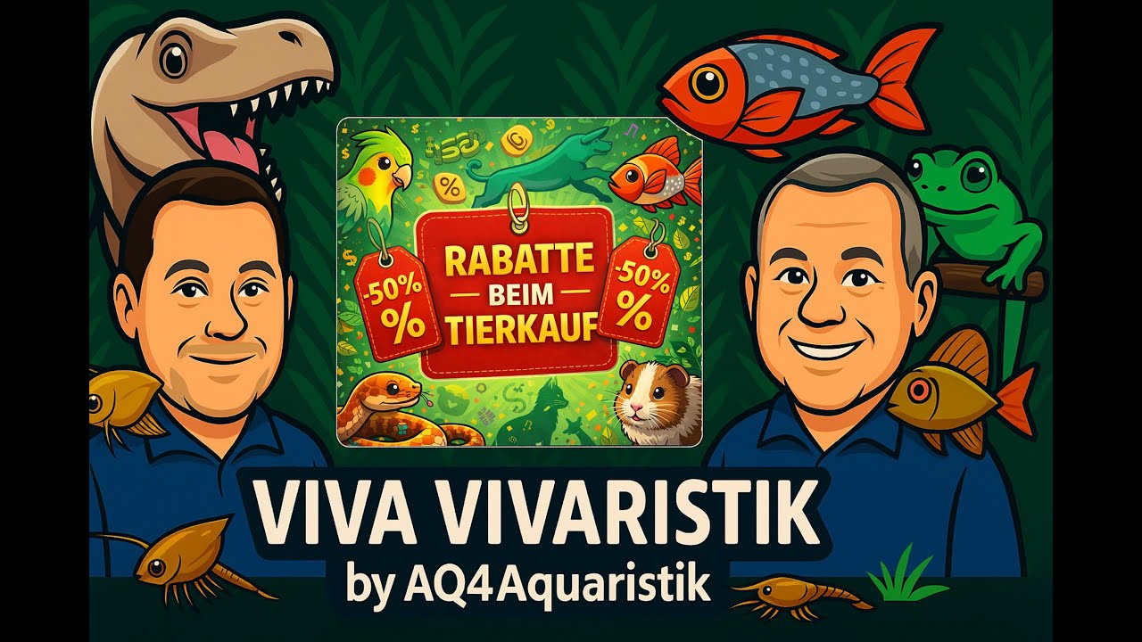 Viva Vivaristik – Folge 42: 🏷️ Rabatte beim Kauf von Tieren – Ethik, Moral, Anreize & Verantwortung