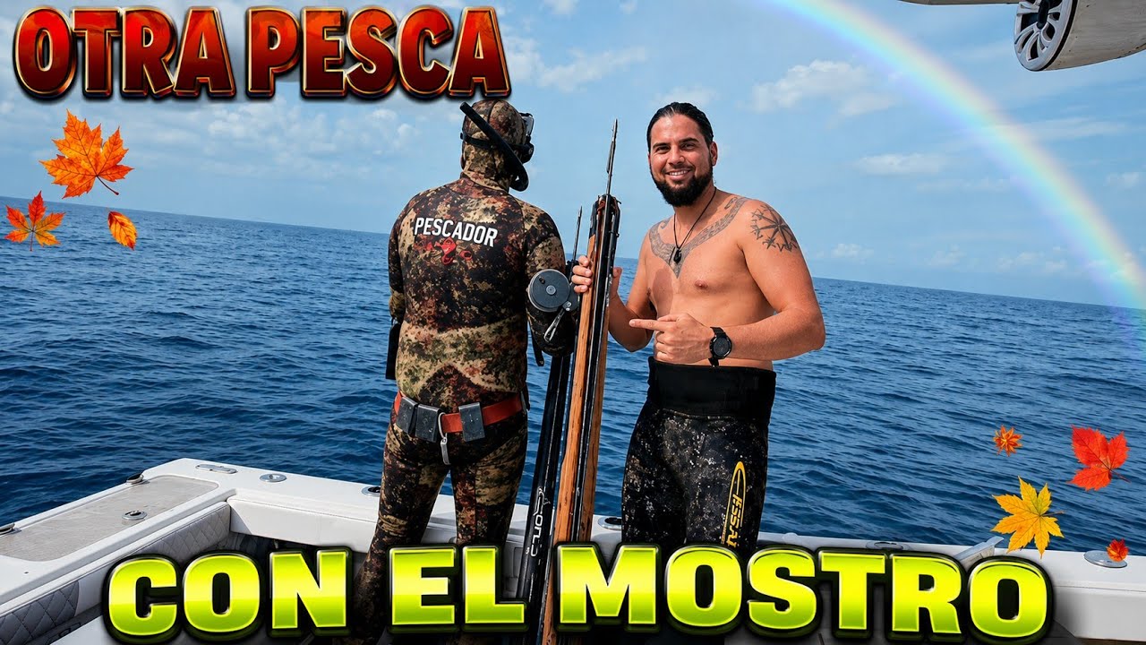 PESCA SUBMARINA con el MONSTRUO en los CAYOS