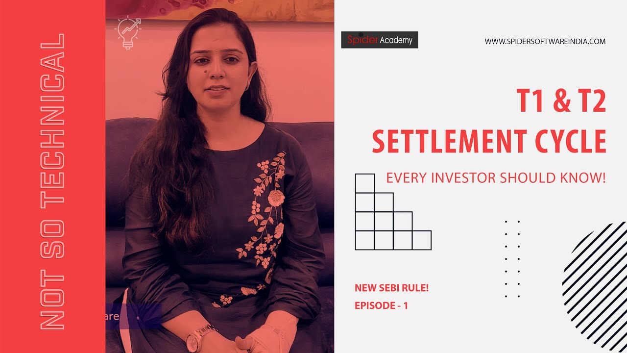 T1 & T2 SETTLEMENT CYCLE EXPLAINED | SEBI NEW RULE | TRADING SETTLEMENT GUIDELINES | ENGLISH