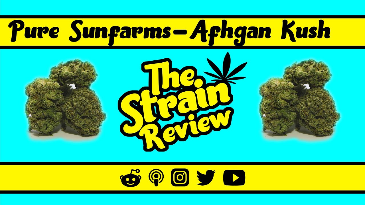 Pure Sunfarms - Afghani Kush: Indica | The Strain Review