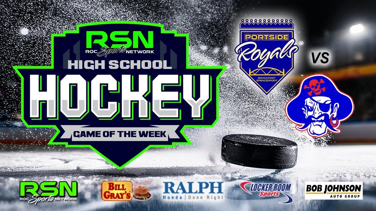 Portside Royals vs Fairport Red Raiders - RSN High School Hockey Game of the Week