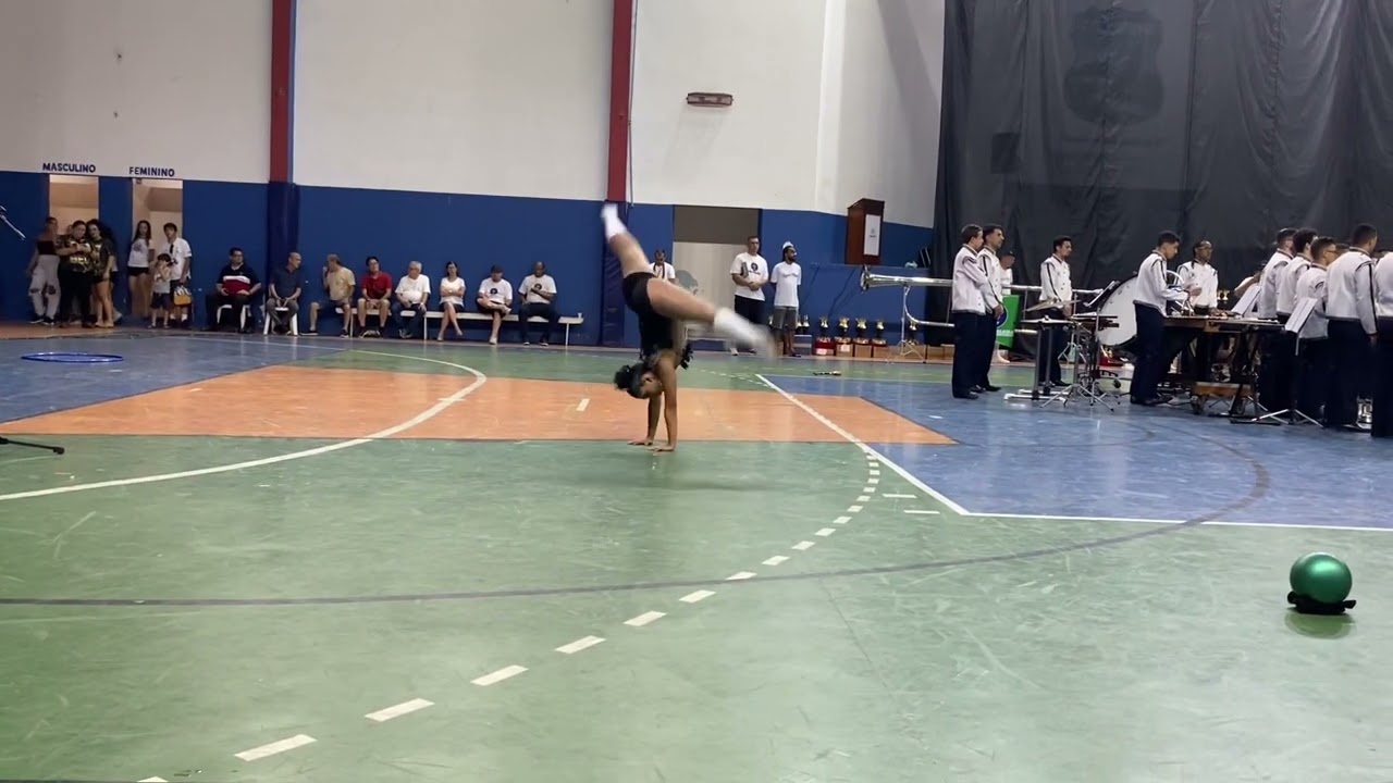 Baliza Melissa Agostinho - Campeonato brasileiro de bandas e fanfarras em Lorena 2022.