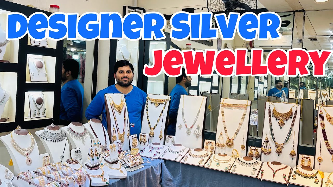 Pakistani Designer Silver Jewellery 😍 Beautiful Silver Jewellery | Designer Bridal Silver Jewellery