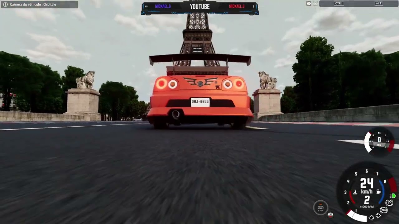 Nissan Skyline BNR 34 I Paris I BeamNG Drive
