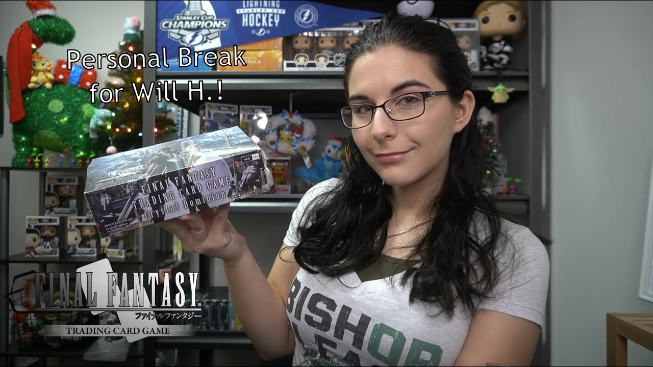 Booster Boxes Have Arrived! | FFTCG CRYSTAL DOMINION BOOSTER BOX OPENING FOR WILL H.