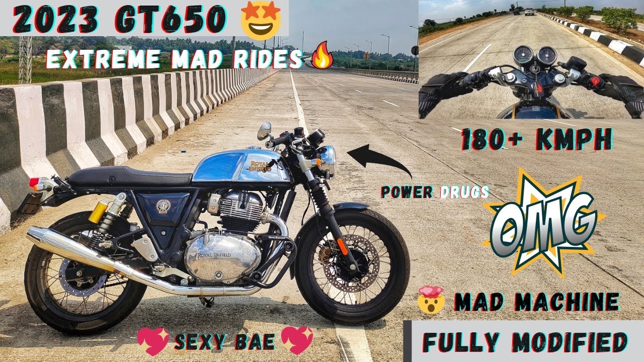 2023 GT650 - FULLY MODIFIED 🔥🥵 || XTREME POWER🤯 || MAD RIDES☠️ || TOP SPEED 180+⚡ || POCKET ROCKET🚀