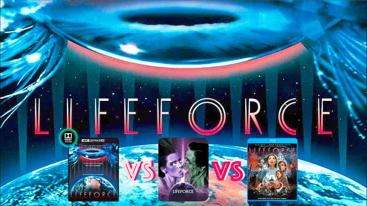 ▶ Comparison of Lifeforce 4K (4K DI) Dolby Vision vs 2013 vs 2018 (REMASTERED) Edition