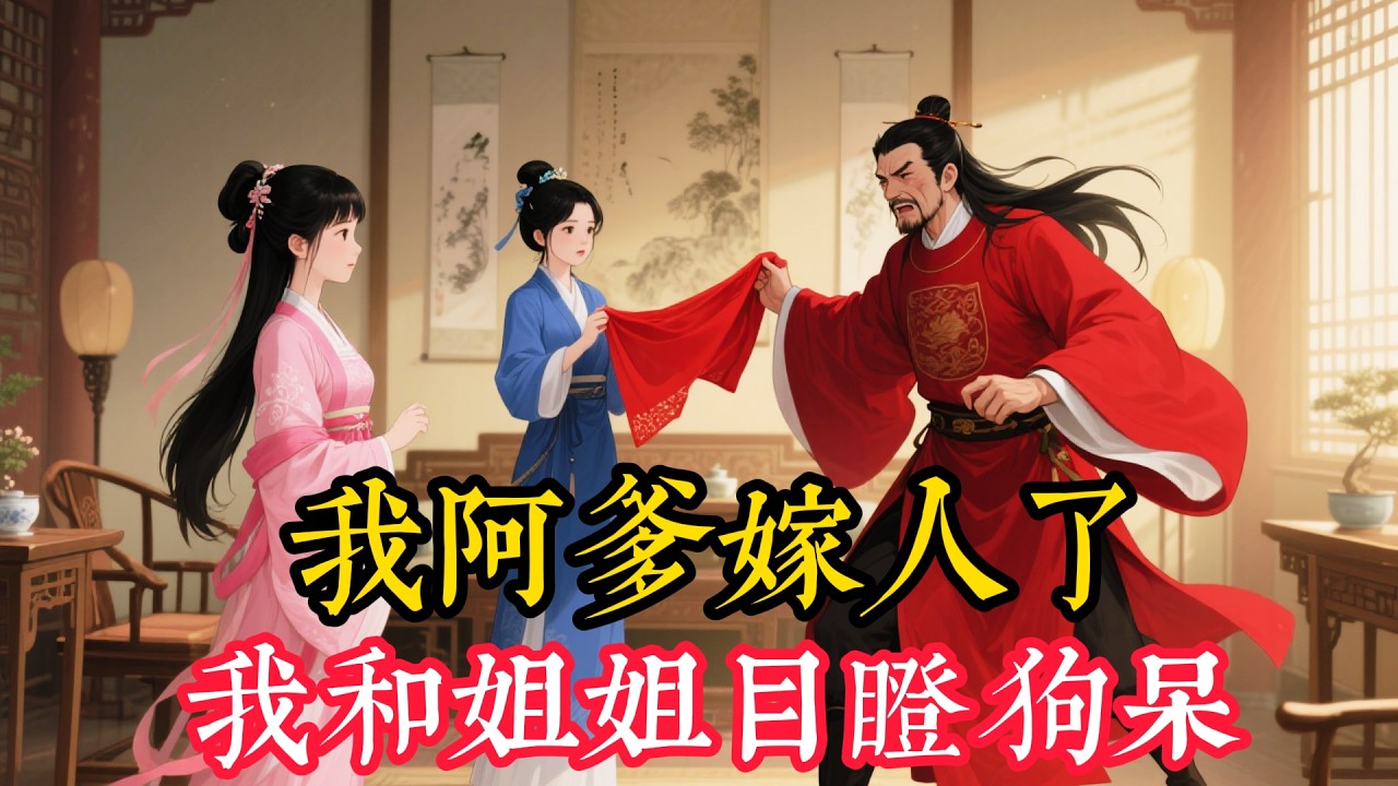 一口氣看完：那年過四旬的老爹一咬牙、一跺腳，搶過我和姐姐手中拉扯的紅蓋頭。阿娘幾度欲言又止，最後含淚送他上了花轎。阿爹別了阿娘，坐上花轎，一路敲鑼打鼓，抬到了皇后娘家#古言小說#睡前小說#小說#古風