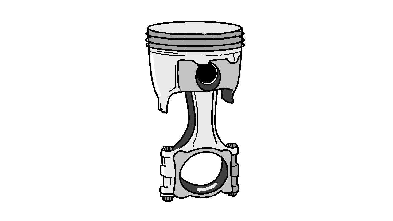 Piston/Easy Drawing/Cars