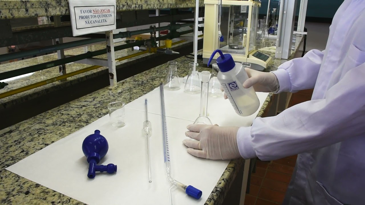 Experimento 01 - Aferição volumétrica de material de laboratório erros e medidas