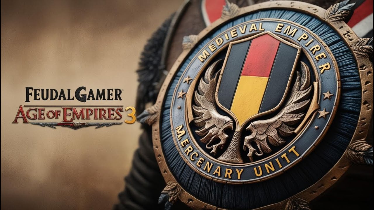 ⭐CÓMO HACER LA ESTRATEGIA DEL MERCENARIO⭐ [ALEMANIA] [AGE OF EMPIRES 3 DE] *Gameplay Español*