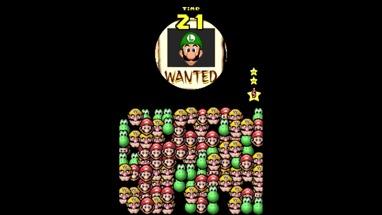 New Super Mario Bros (DS) Mini Games - Wanted