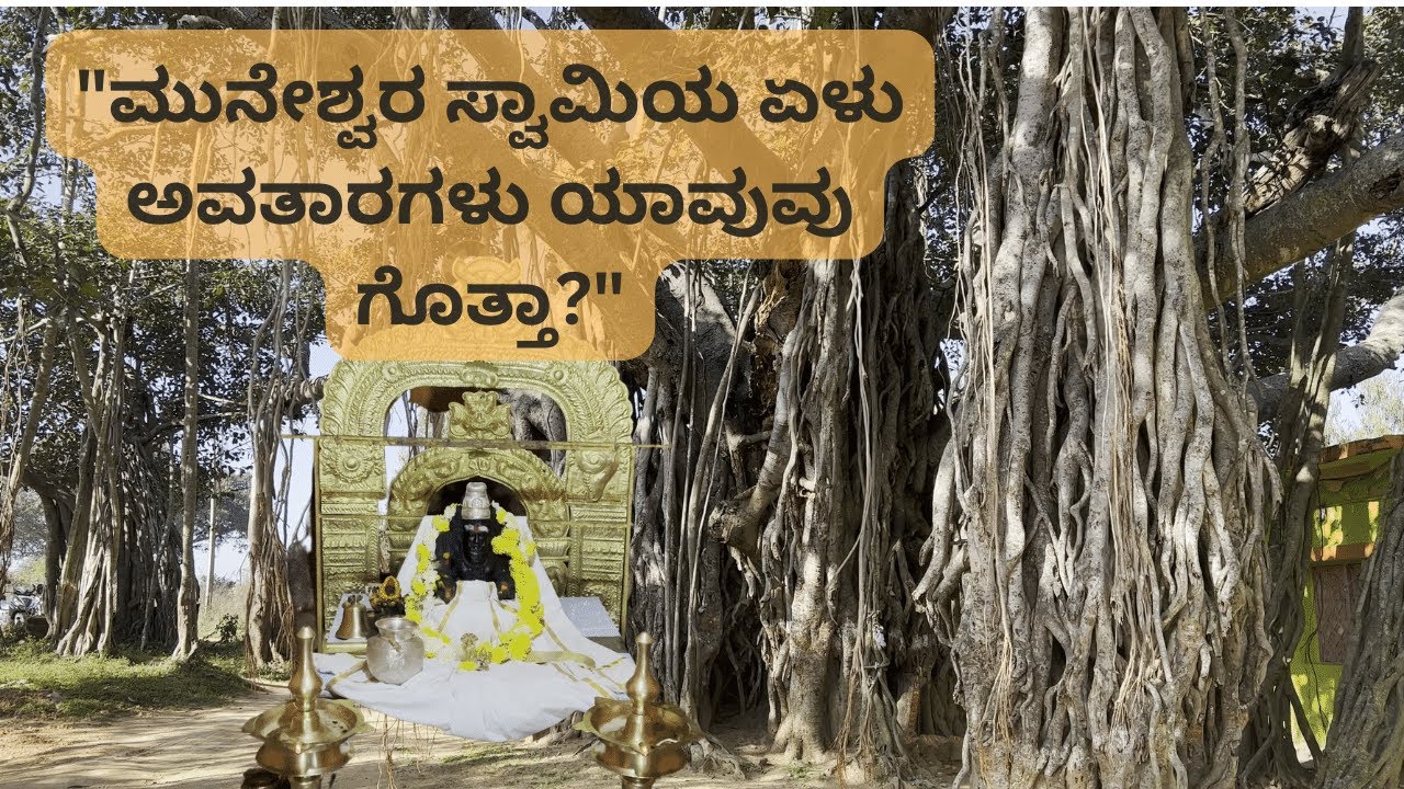 God Muneshwara Swamy's Birth Story - What You Didn't Know