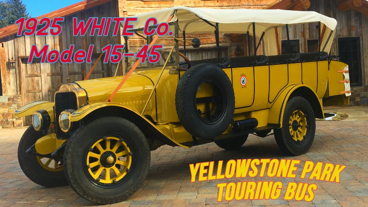 1925 WHITE Co. - Yellowstone Park Touring Bus