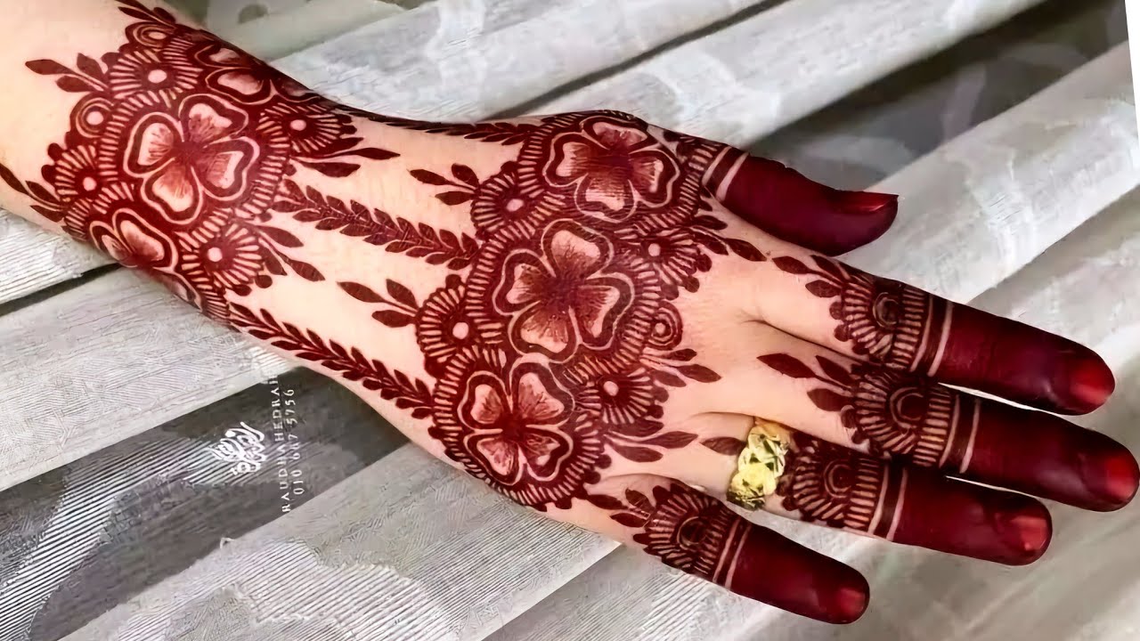 Beautifull Mehndi Design 2024 / New Mahdi Ka Dizain / Modren Henna Design 2024