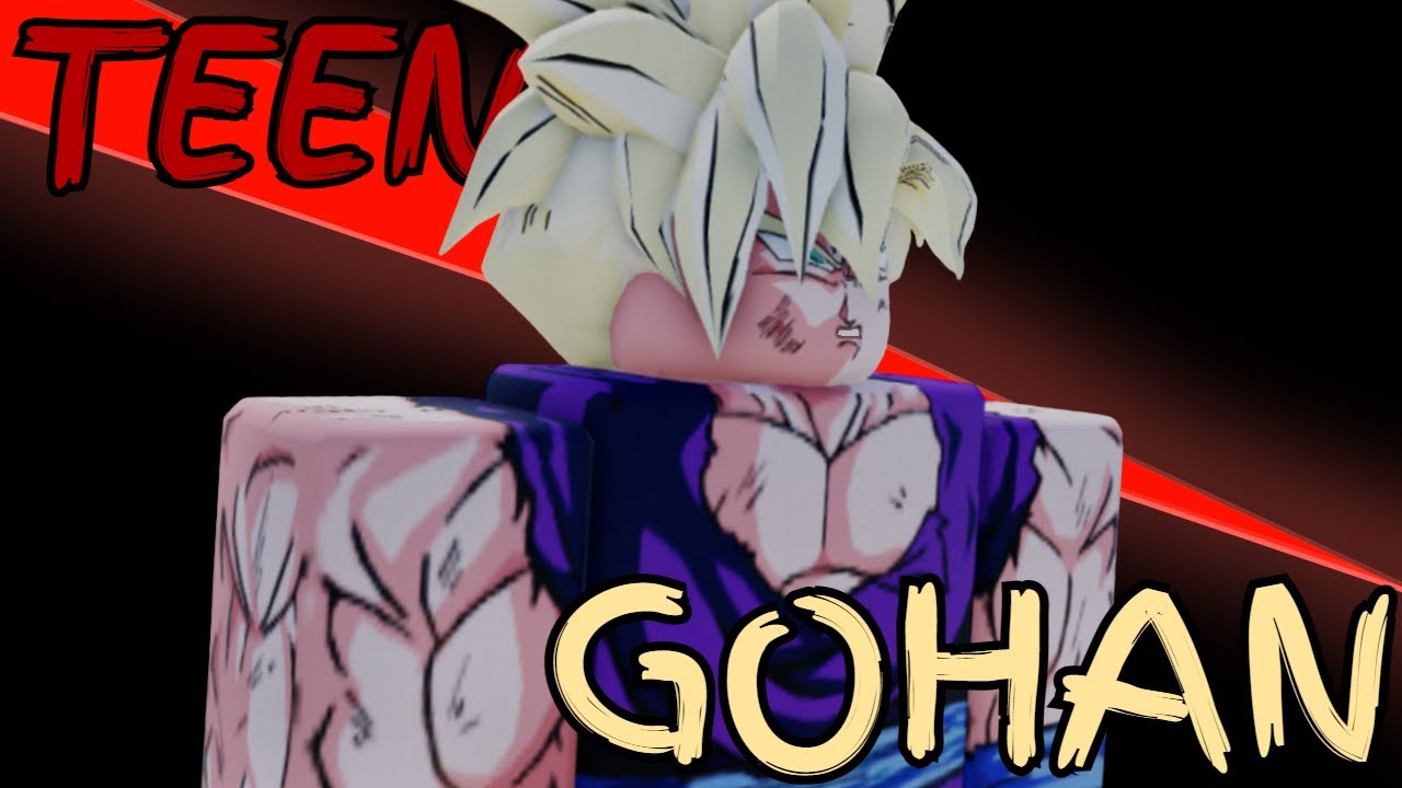 JJS Skill Builder Teen Gohan Moveset Showcase