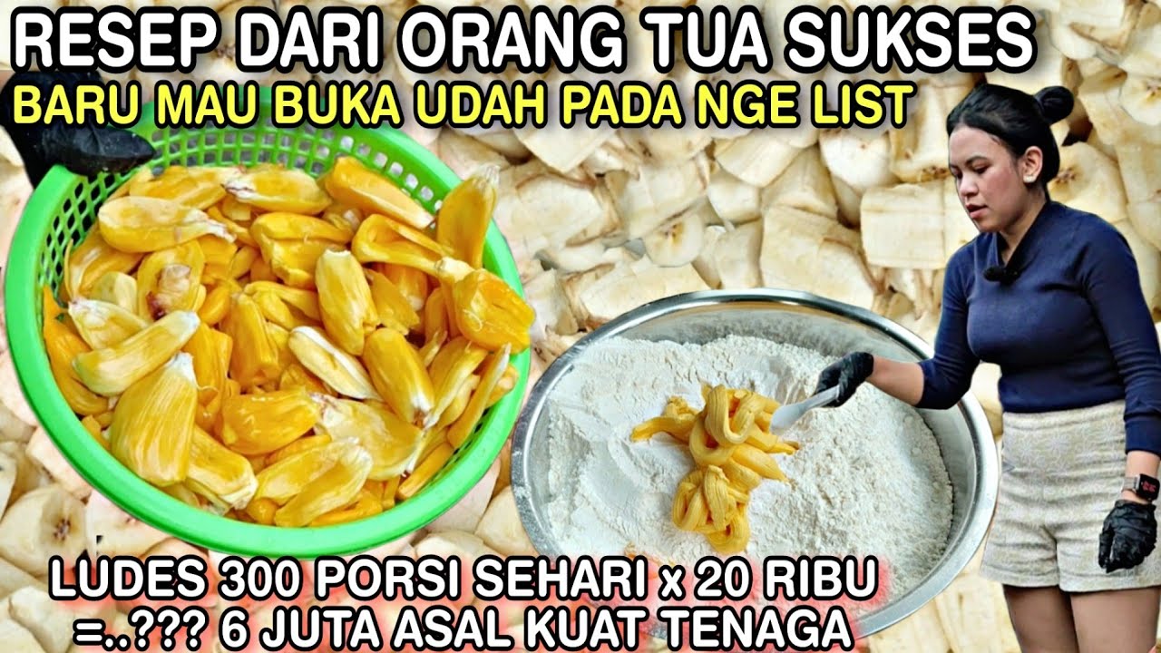 RESEP DARI ORANG TUA || SUKSES Ludes 300 PORSI SEHARI 6 JUTA USAHA Kekinian BUKAN MUSIMAN TERBARU
