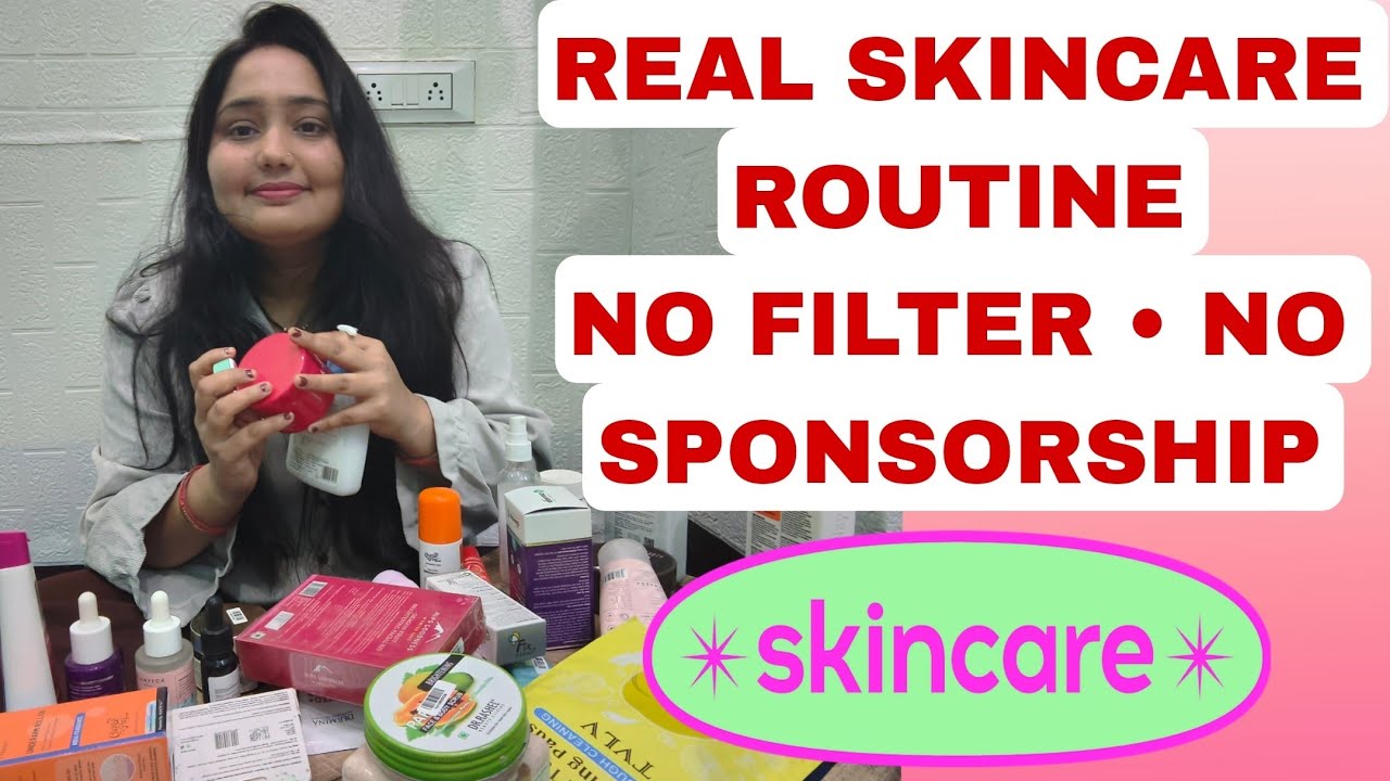 REAL SKINCARE ROUTINE | No Filter • No Sponsorship | Jo Me Roz Use Karti Hu#trending #viral #new