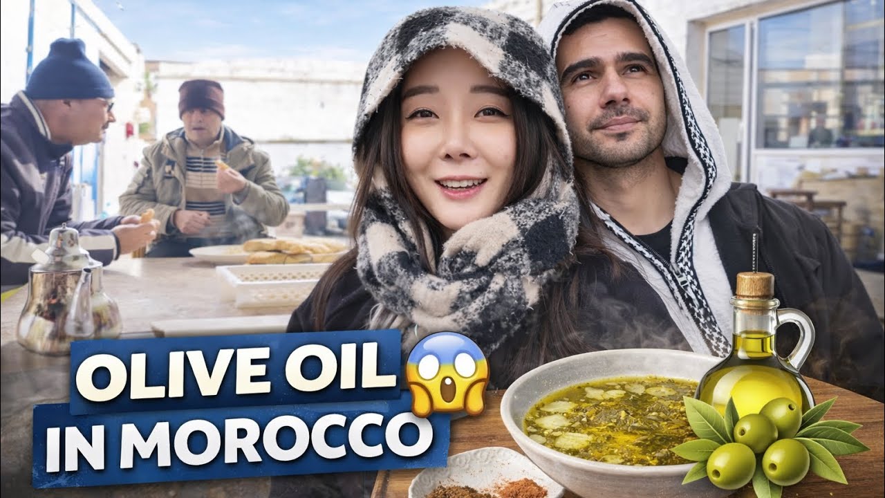 We Walked Into an Olive Oil Factory in Morocco and Ended Up Having Lunch | Sefrou