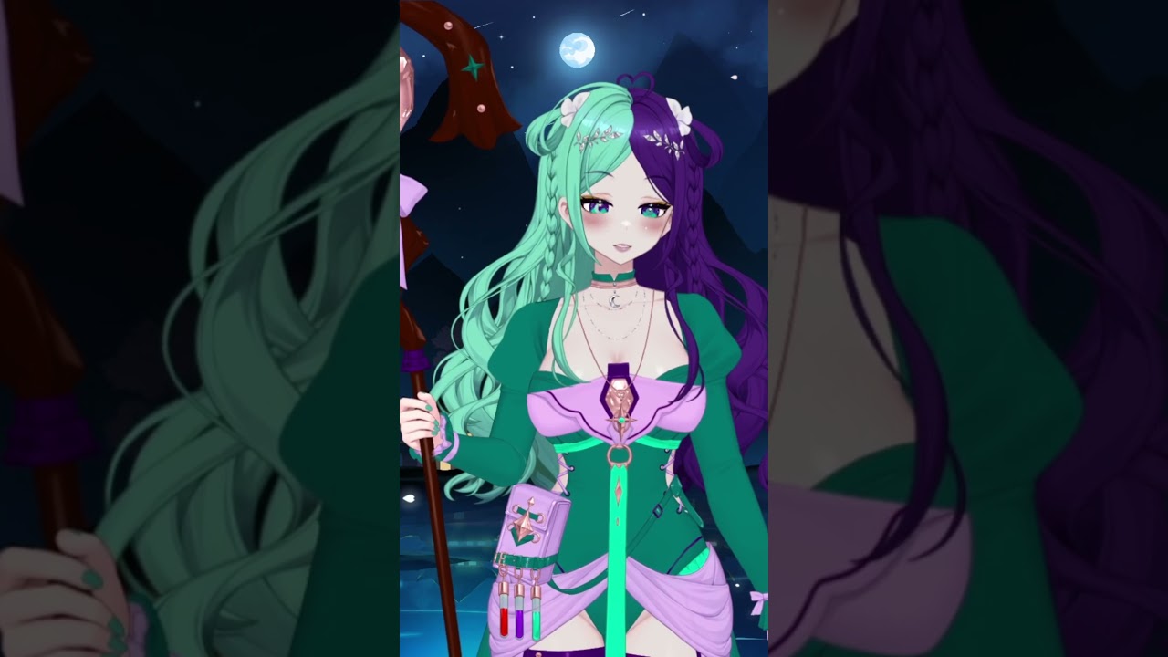VTuber Talkes to Herself in Blooper Reel  #vtuber #funny #bloopers