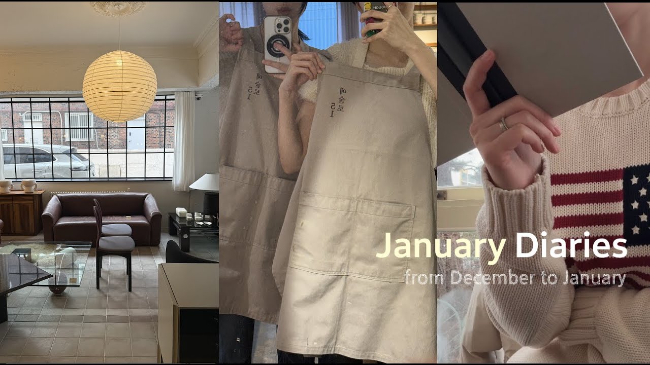 (vlog) 서른! 30대 첫 페이지를 열며 | 서일페, 2026년 새 다이어리, 그릇 만들기