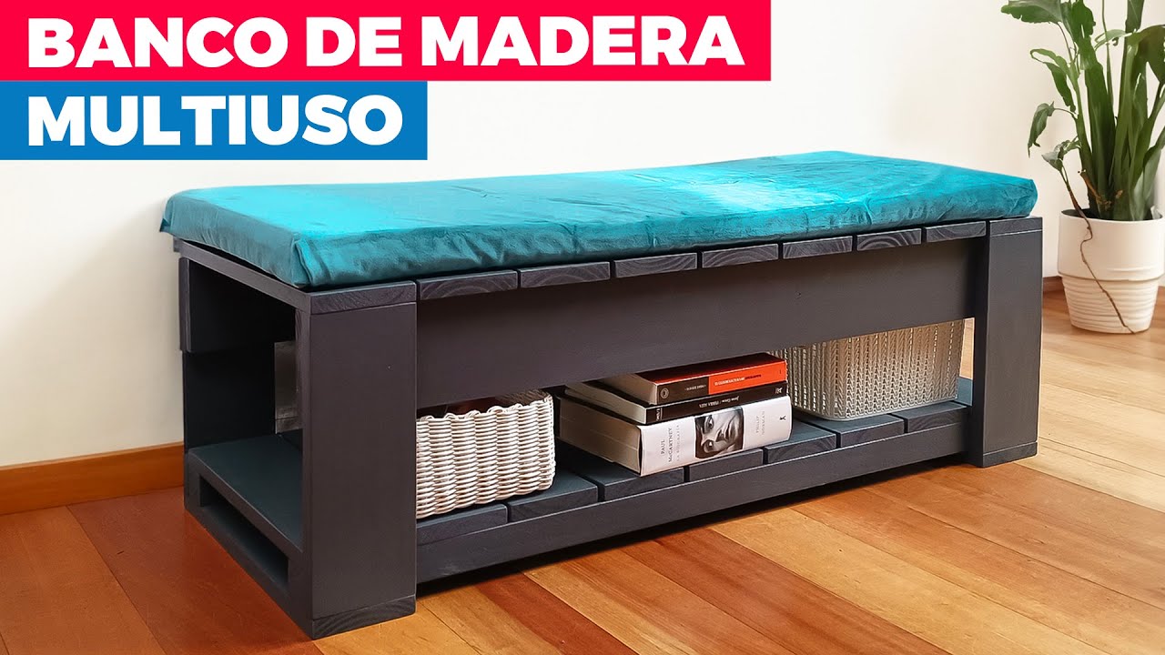 Cómo hacer un banco de madera