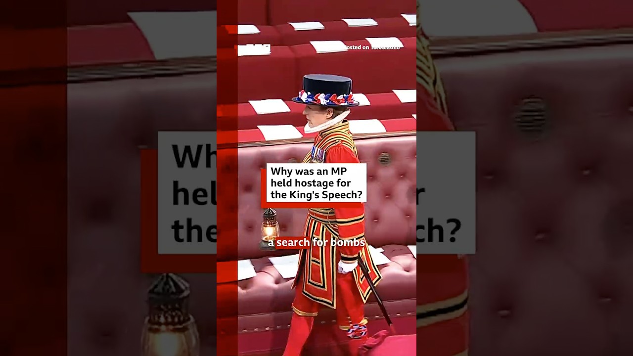 Why was an MP 'kidnapped' for the King's Speech? #KingsSpeech #BBCNews