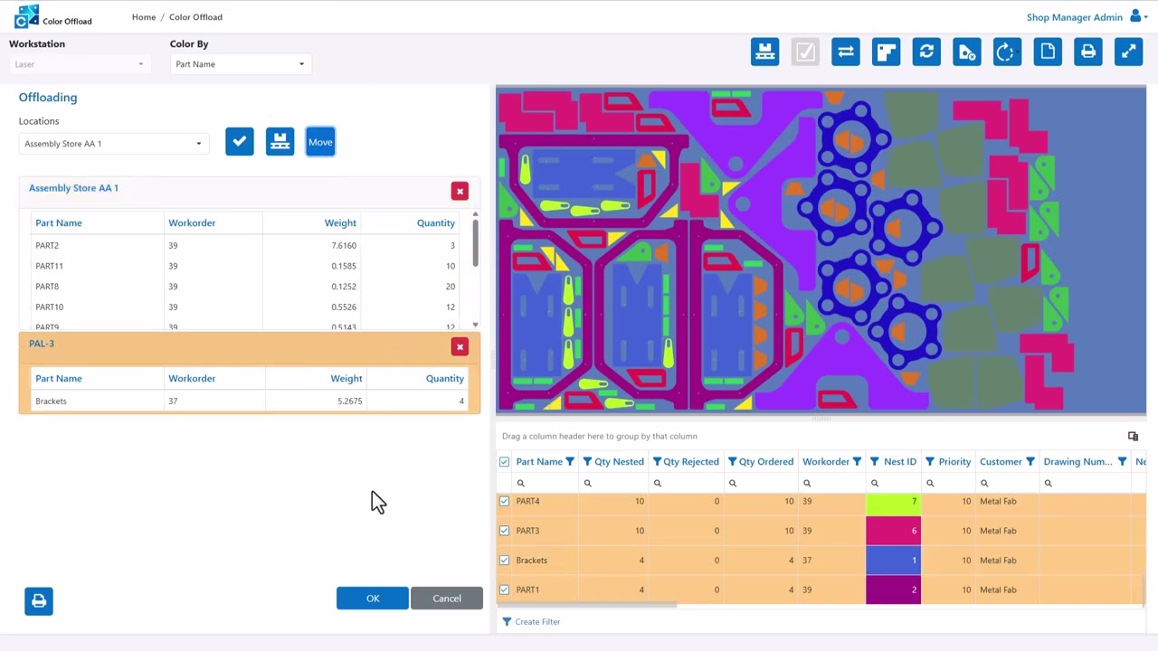 Production Location Tracking in Shop Manager | SigmaTEK Suite 26