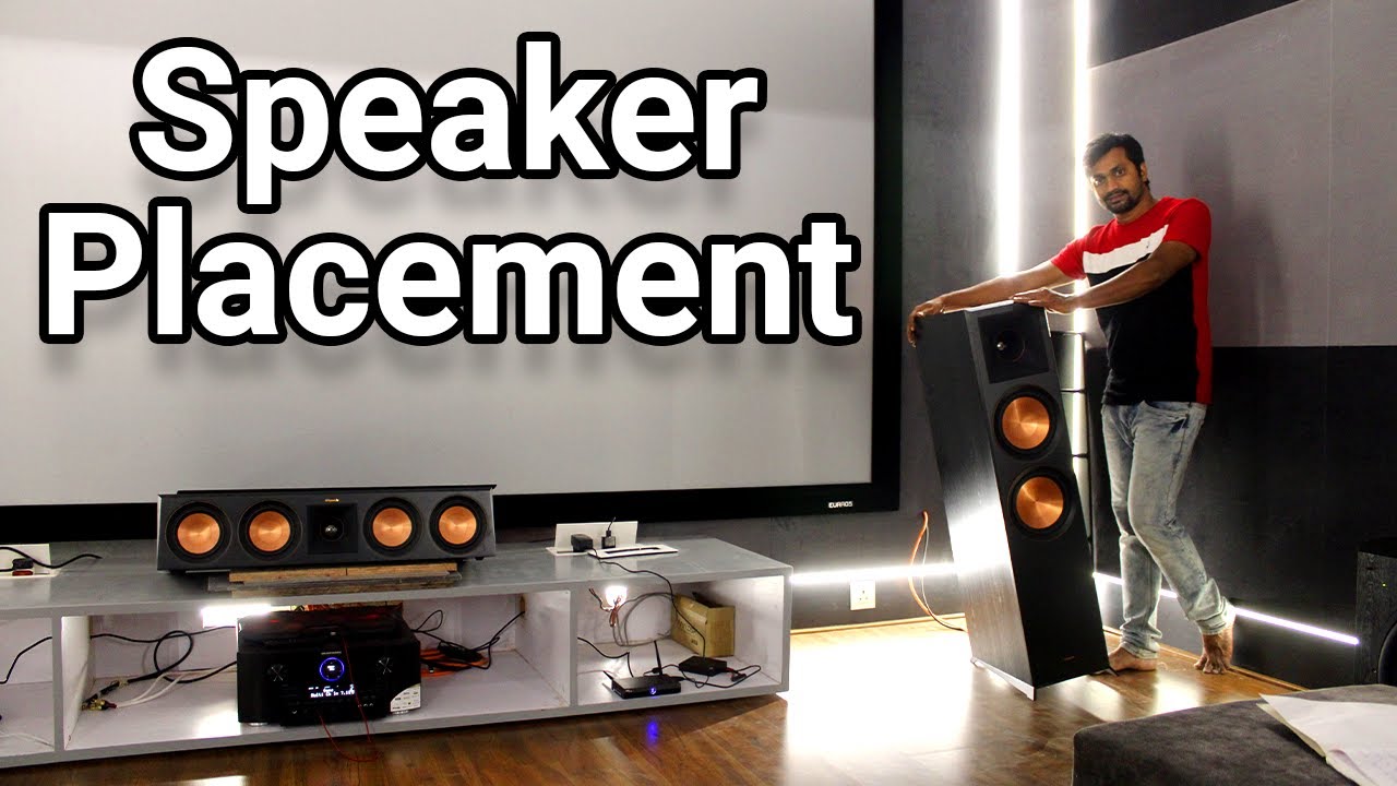 Speakers Placement & Positioning, Angle | Toe-In | Height | Distance Basic Knowledge in Telugu...!