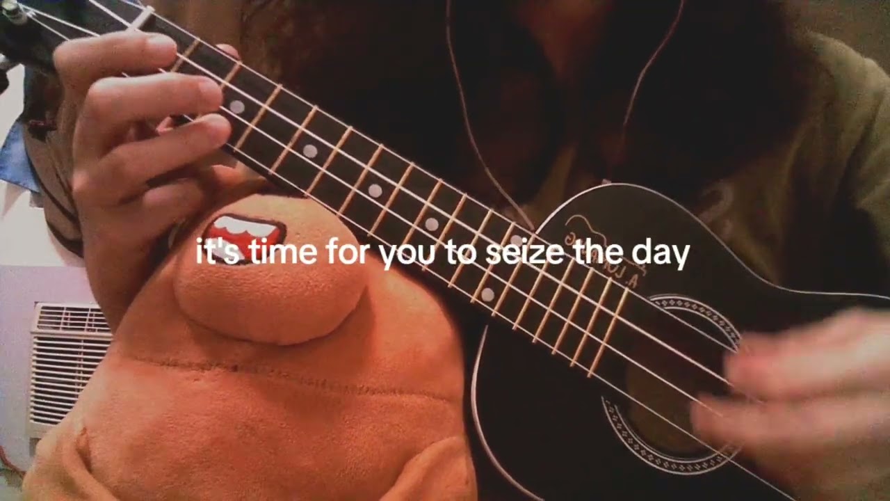 waiting outside the lines | greyson chance🌙 (short ukelele cover)