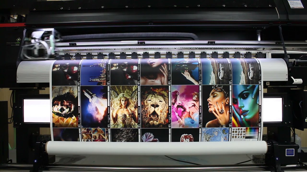 Impressora UV LED Rolo a Rolo Classic - Megagraphic