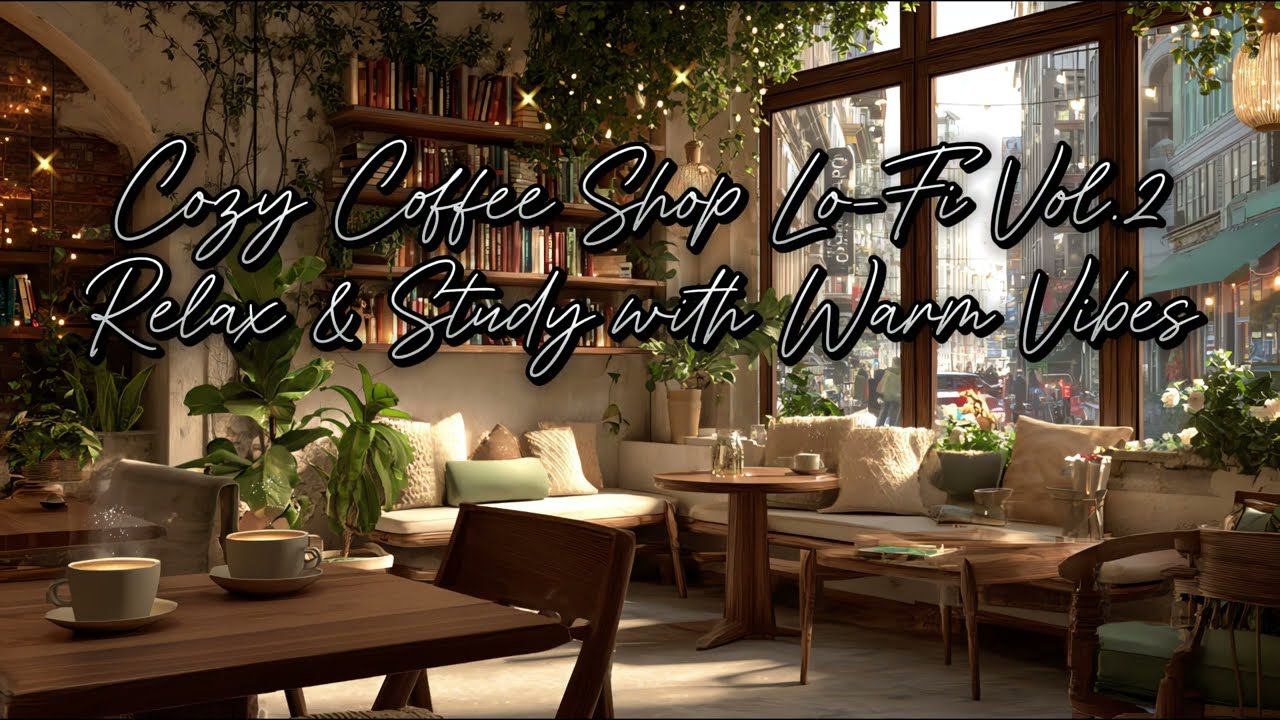 Cozy Coffee Shop Lo-Fi Vol.2 | Chill Beats to Study, Work & Relax ☕