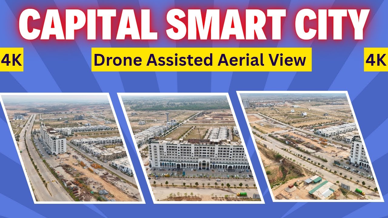 Capital Smart City Aerial View | Capital Smart City Islamabad | CSC Islamabad | Adventure Park