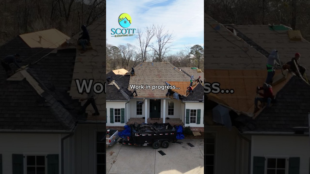 Brandon MS Roof Replacement in Progress | Owens Corning Install by Scott Roofing, LLC