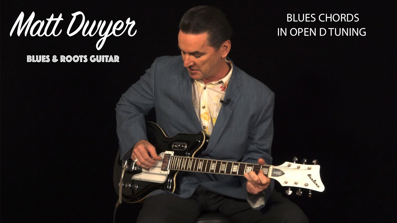 Matt Dwyer - Playing 7th Chords in Open D Tuning.