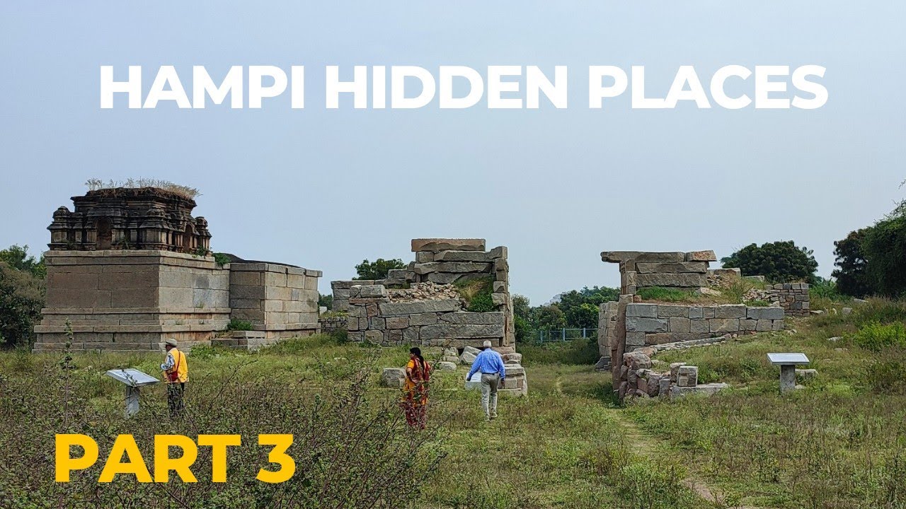 Hampi Hidden Places Part 3 Srinagarada Hebbagailu Hampi Royal Pathway Phenomenal Travel