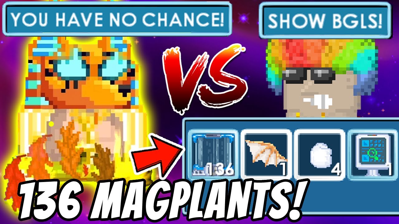 He Said I Had NO CHANCE! [Show Battle] ft. 136 Mags | Growtopia