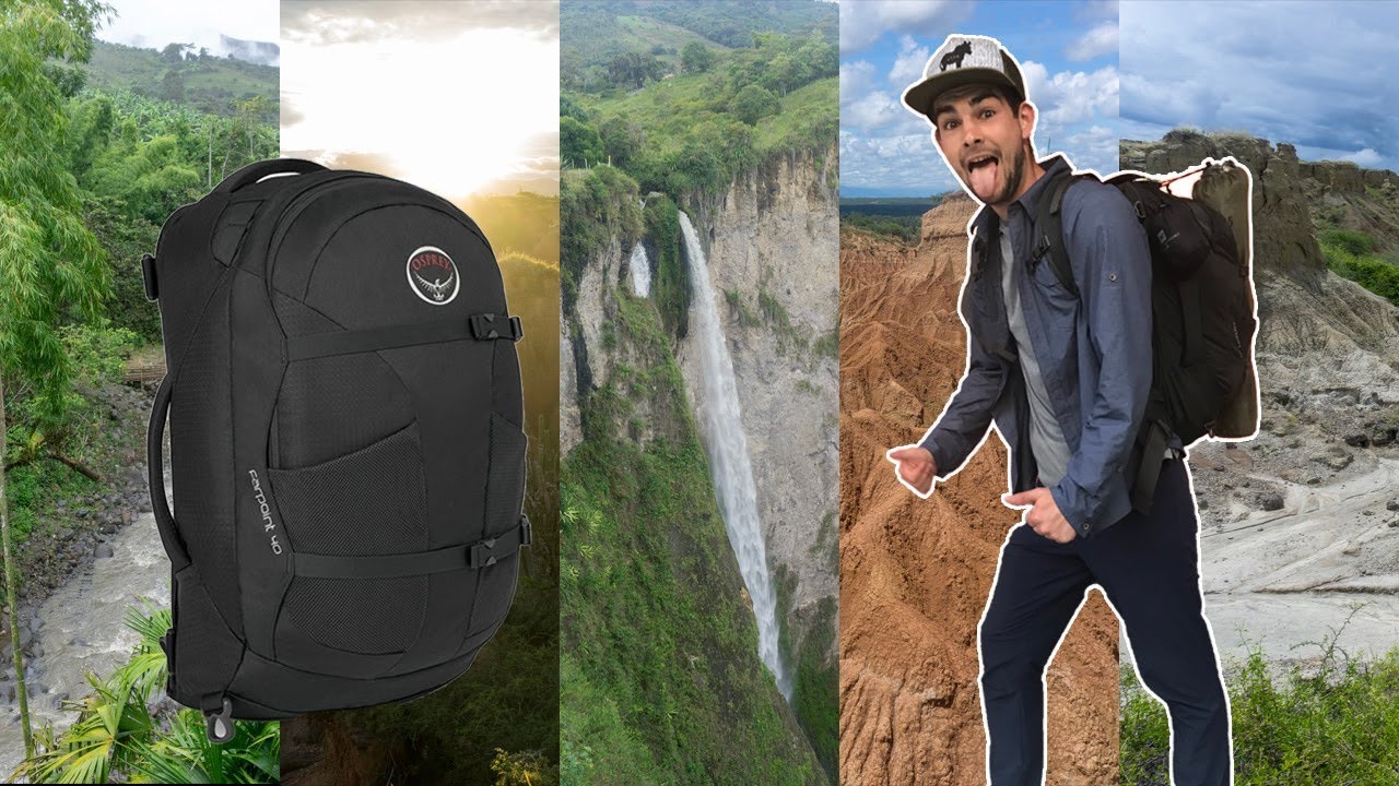 Le meilleur sac &agrave; dos pour voyager ? 🌏✈️Osprey Farpoint 40 🎒 - Julien Explore