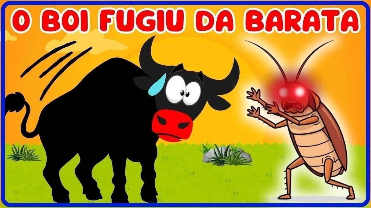 Boi da Cara Preta Tem Medo de Barata 🪳😂 | Gabi e Morango