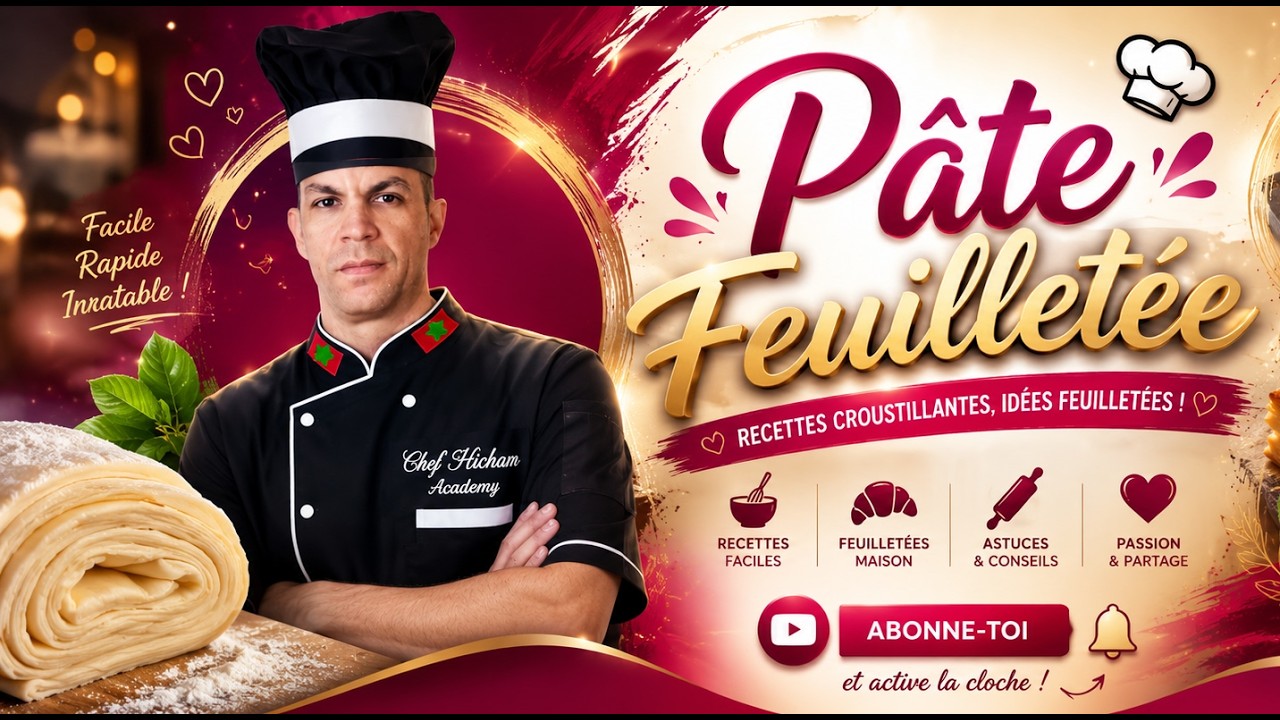 La Pâte Feuilletée    العجينة المورقة