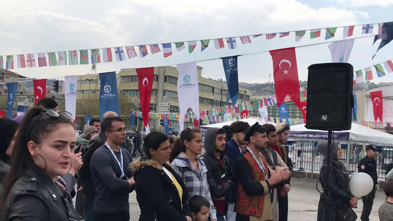 Afghan students attan in Turkey/مست اتڼ/ اتن مست افغانی
