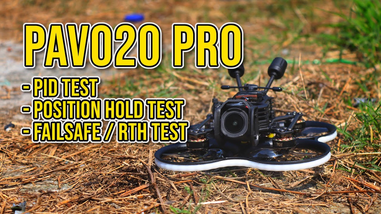 Test terbang kedua Betafpv Pavo20 pro digital dji o4 pro (Position hold, Failsafe & landing test)