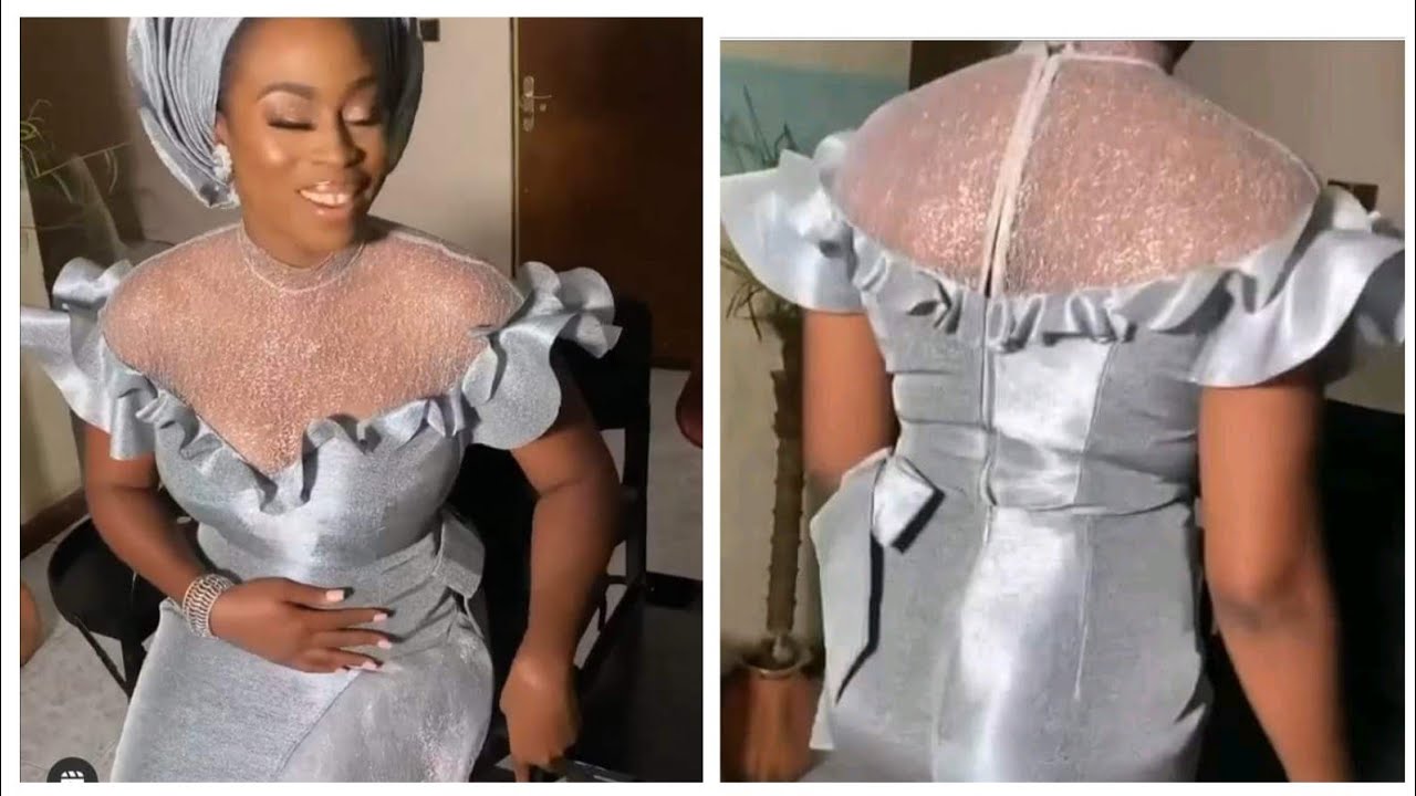 Extended Shoulder Yoke Blouse || Cutting and Stitching
