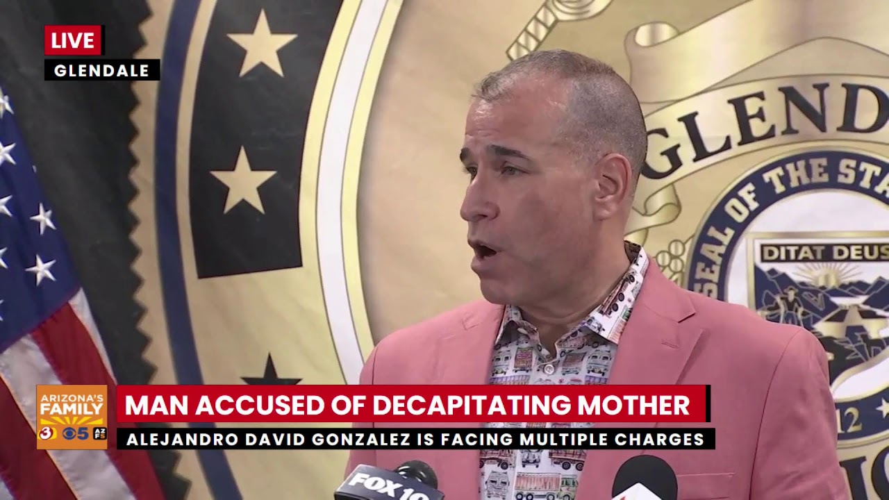 Watch LIVE: Glendale Police give update on man accused of decapitating his mother